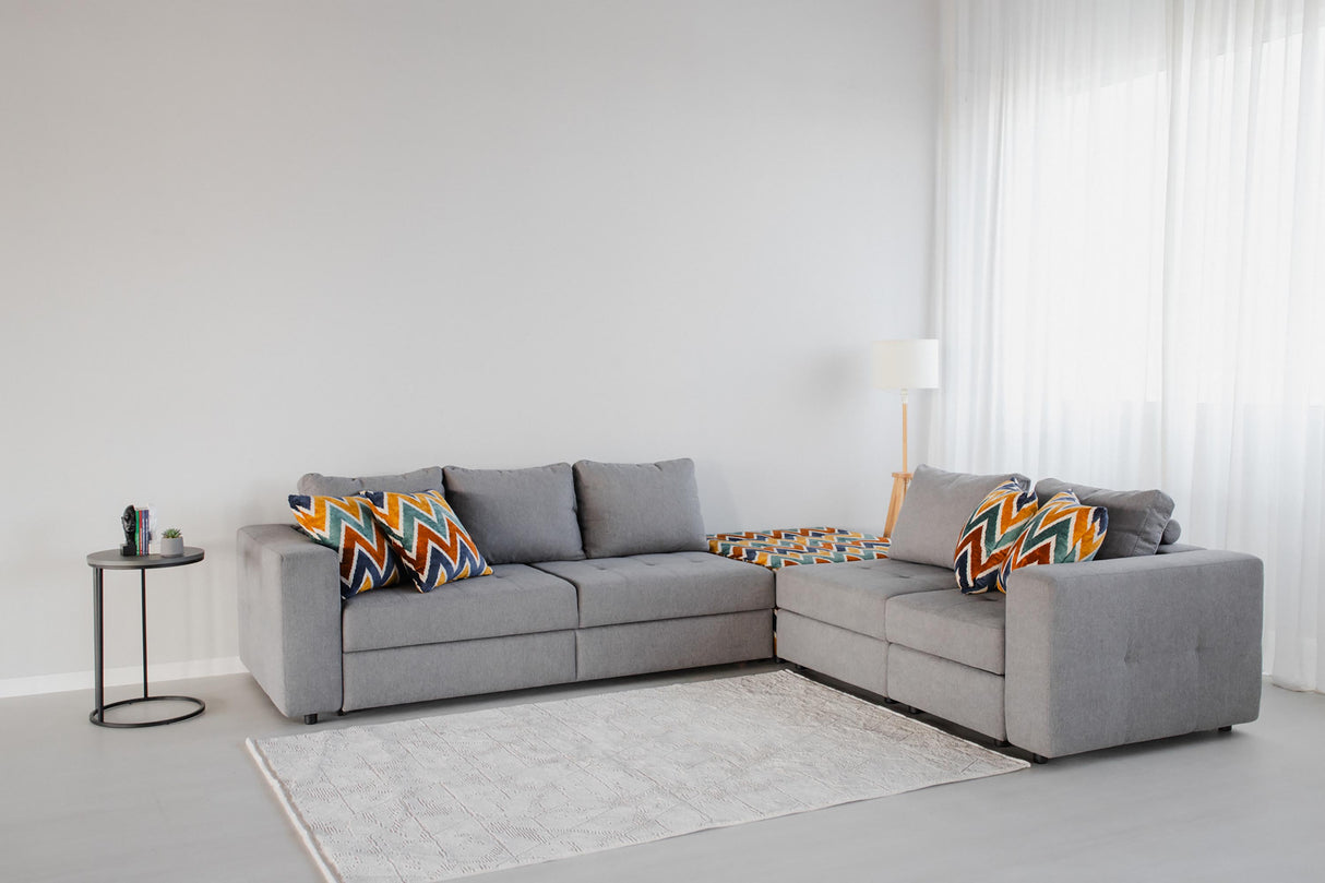 Colțar modular Stone (ansamblu 8)
