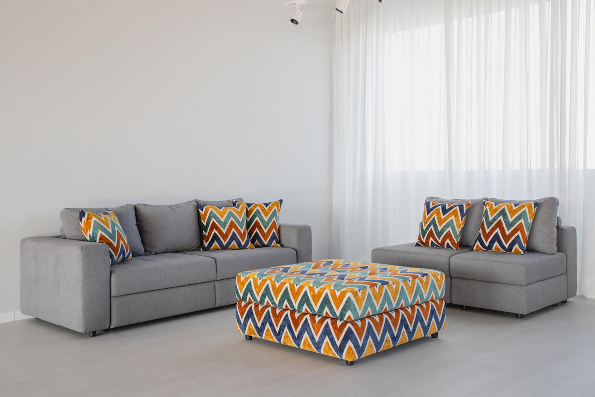 Colțar modular Stone (ansamblu 8)