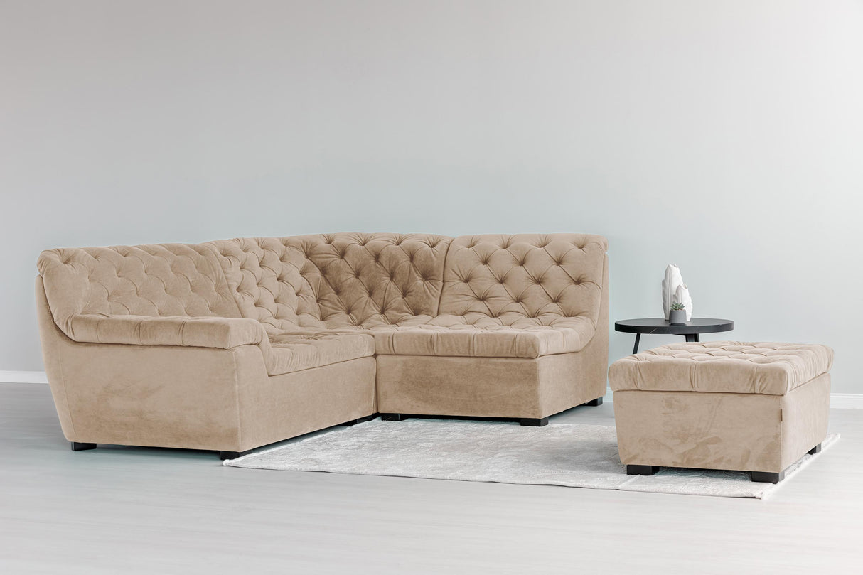 Colțar modular Versailles (ansamblu 9)