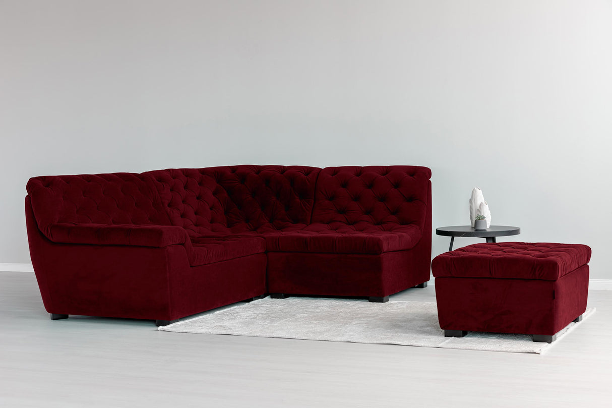 Colțar modular Versailles (ansamblu 9)
