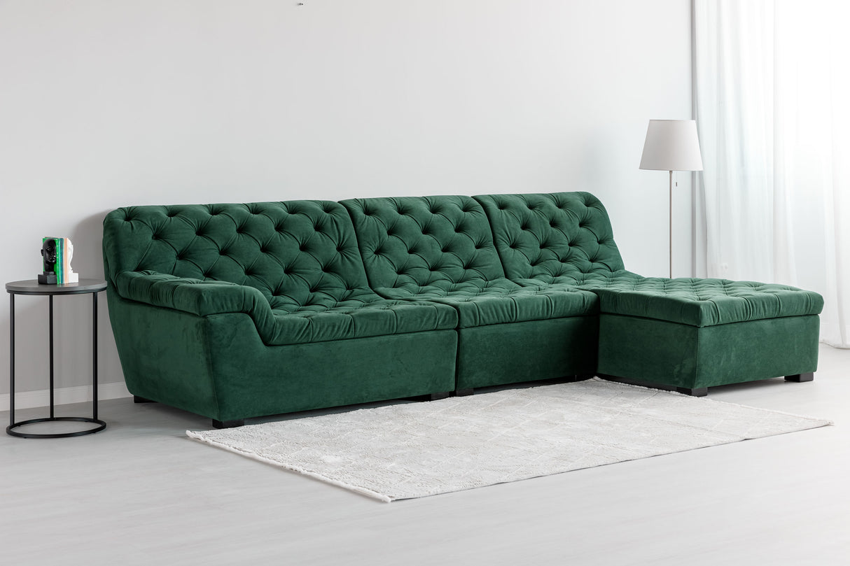 Colțar modular Versailles (ansamblu 3)