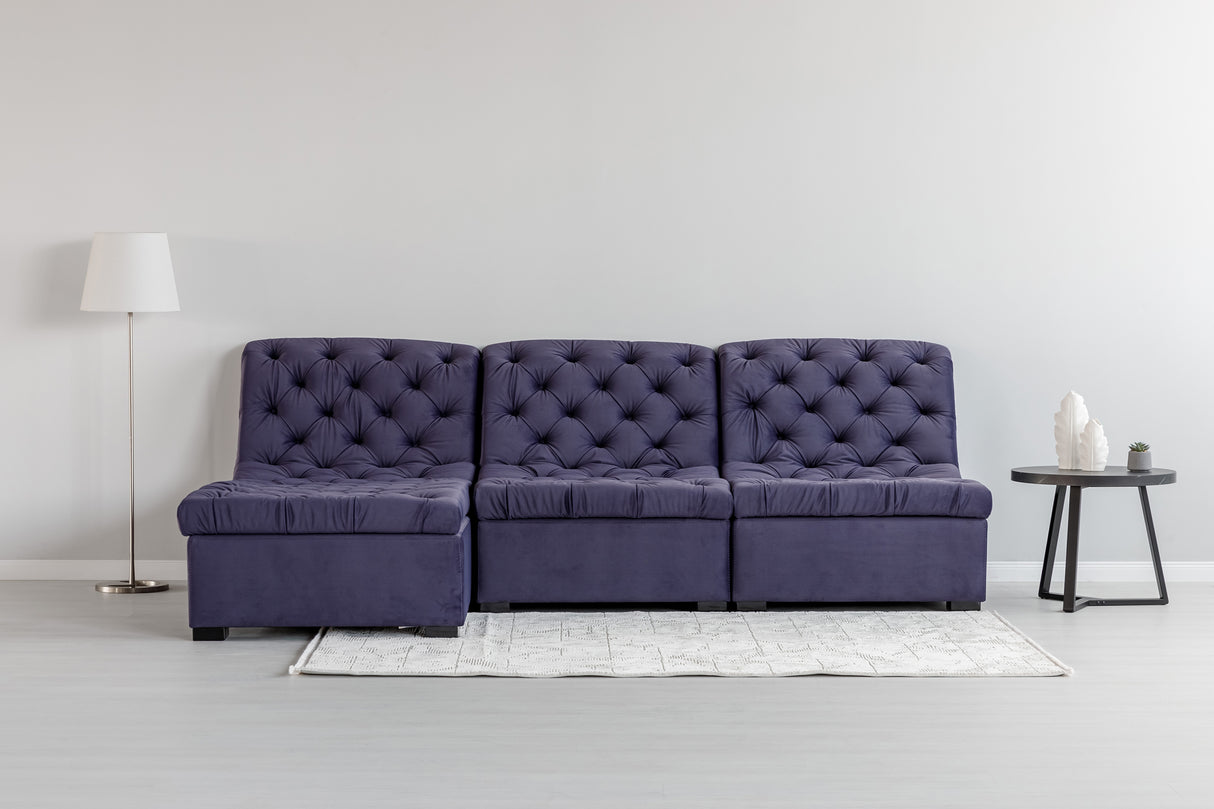 Colțar modular Versailles (ansamblu 3)