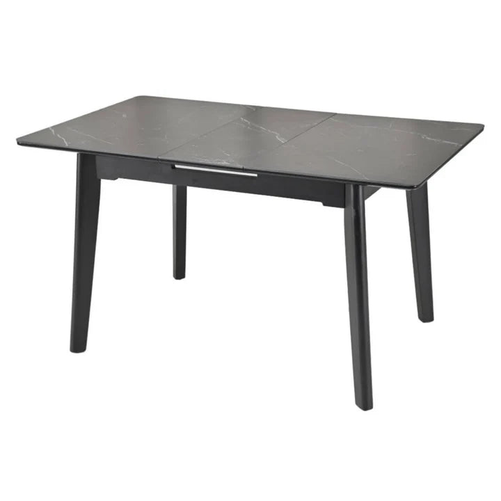 Masa extensibila OSTEN, Negru, 110/140x80x76