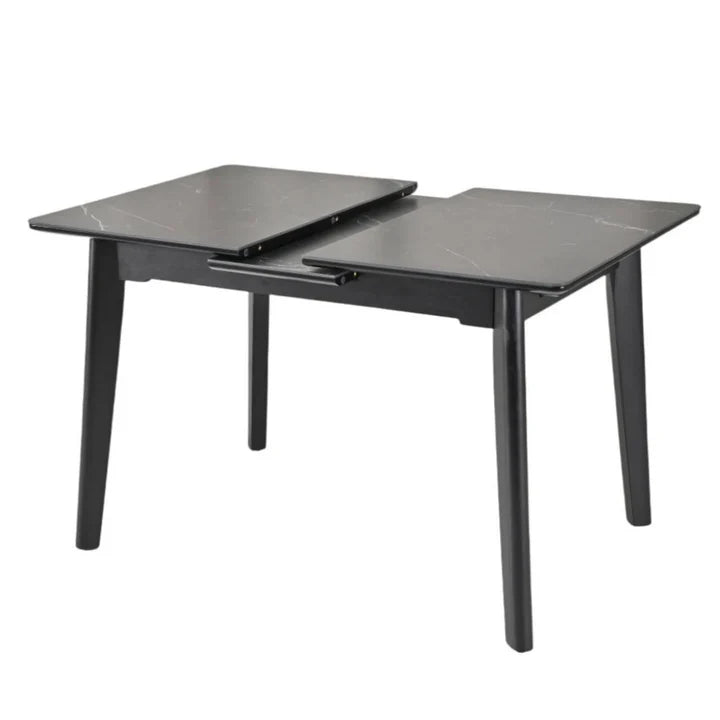 Masa extensibila OSTEN, Negru, 110/140x80x76