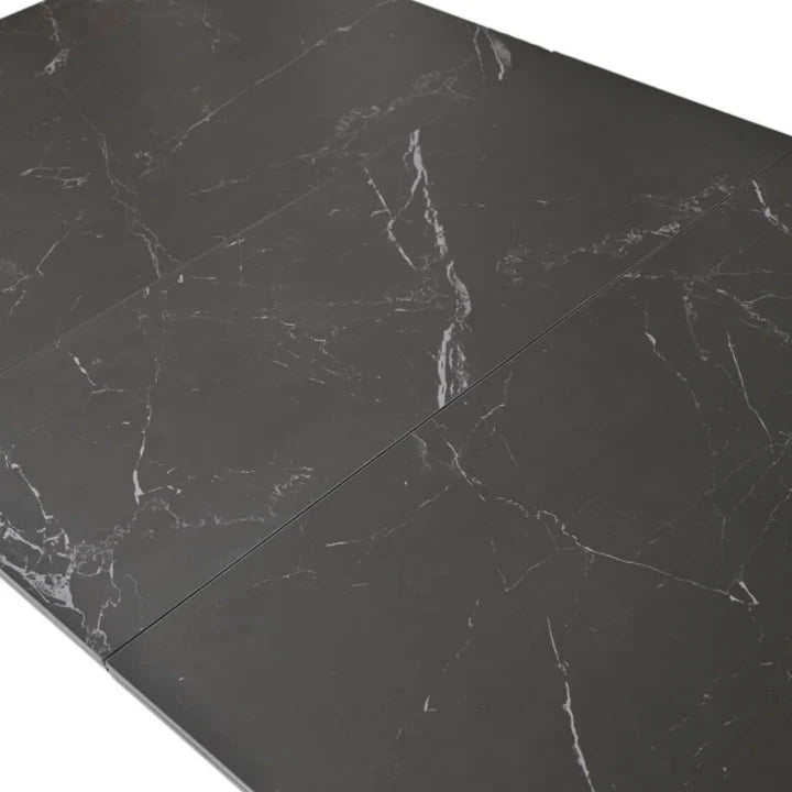 Masa extensibila OSTEN, Negru, 110/140x80x76