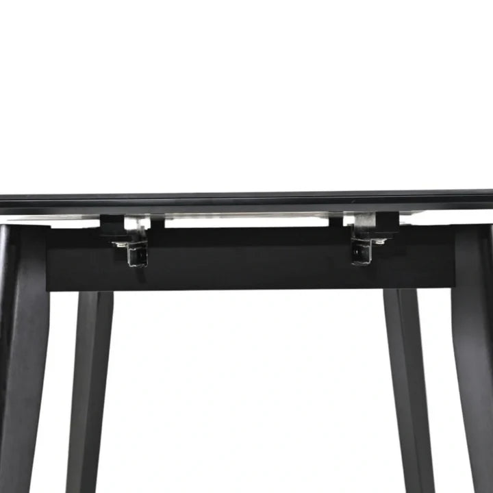 Masa extensibila OSTEN, Negru, 120/160x80x76