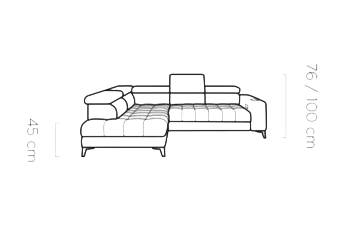 Coltar Baggio - Total Mobila