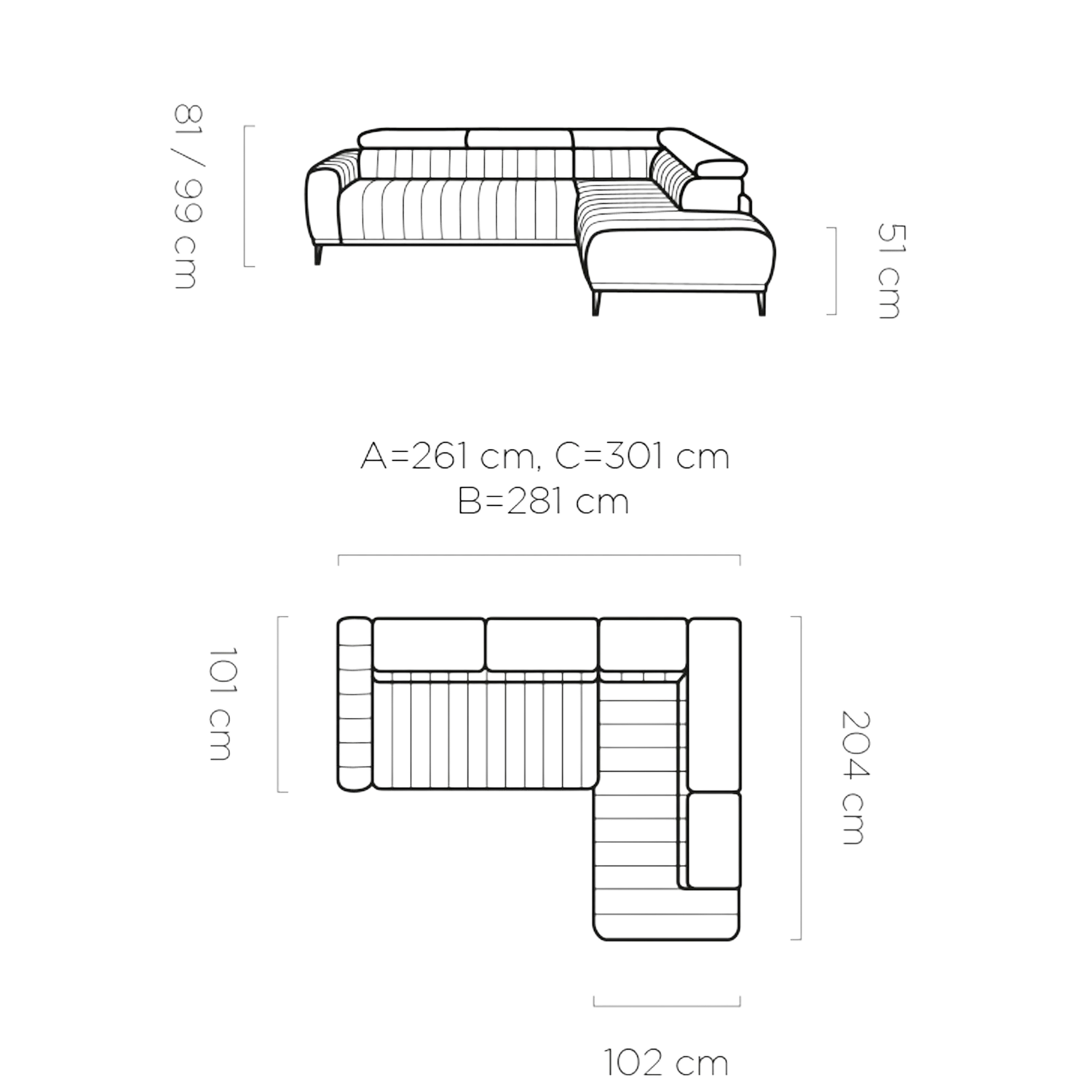 Coltar extensibil Gandi 140