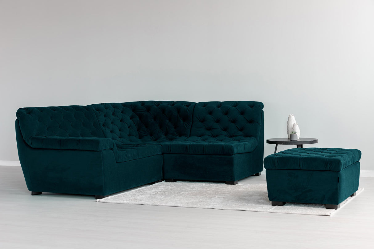 Colțar modular Versailles (ansamblu 9)