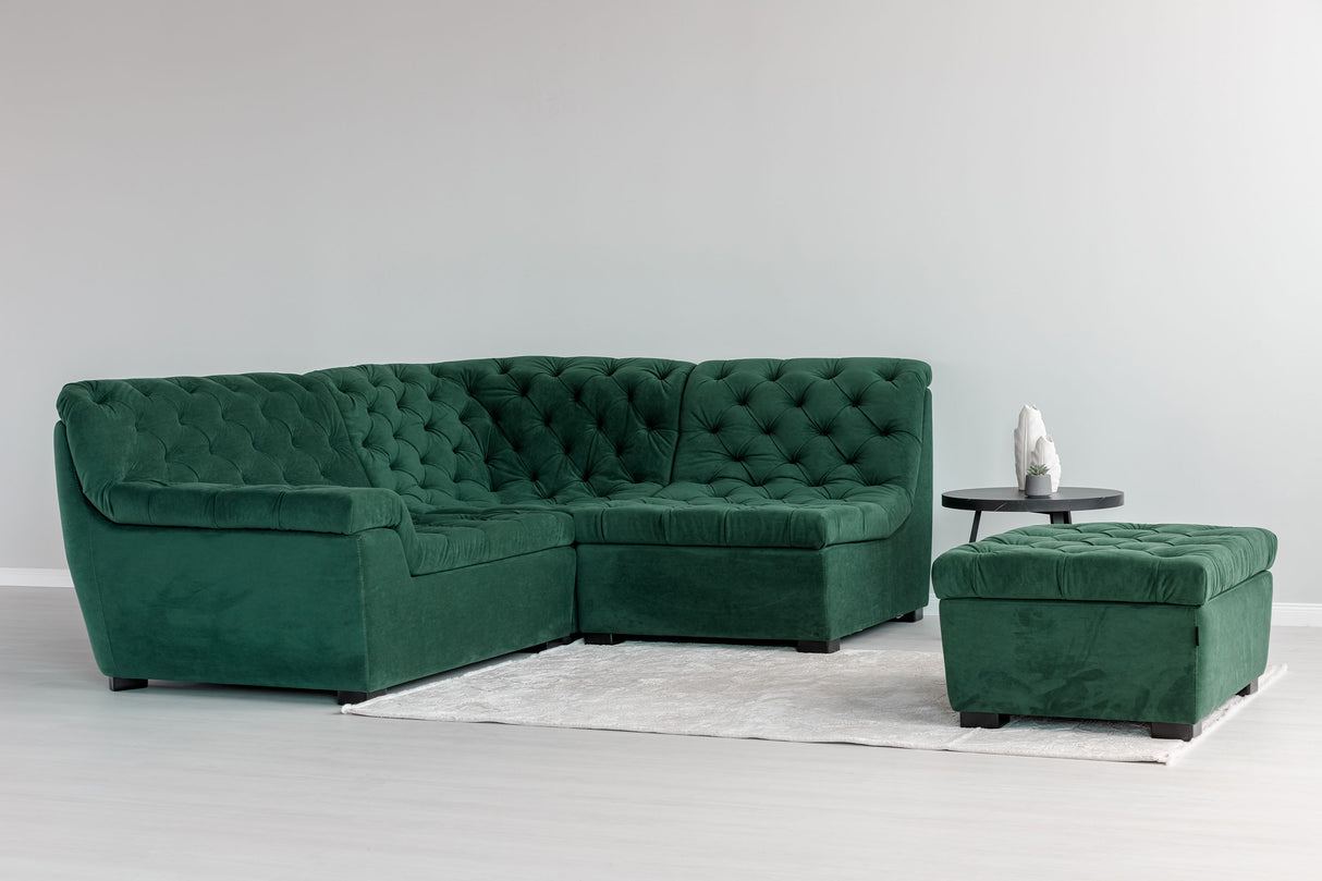 Colțar modular Versailles (ansamblu 9)