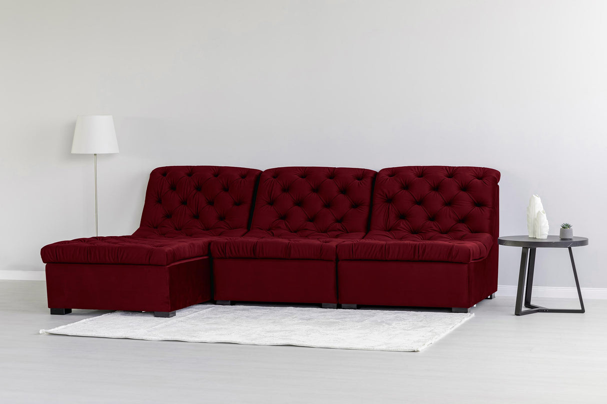 Colțar modular Versailles (ansamblu 3)