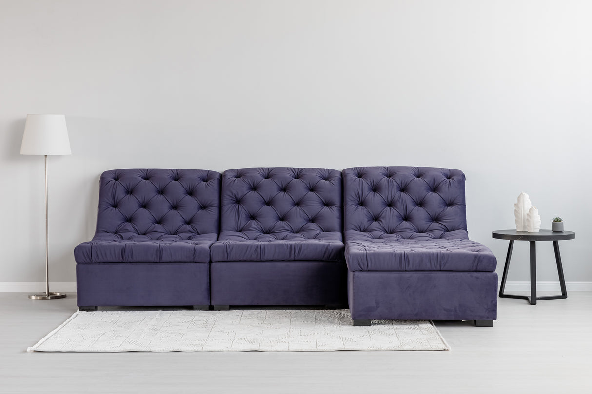 Colțar modular Versailles (ansamblu 3)