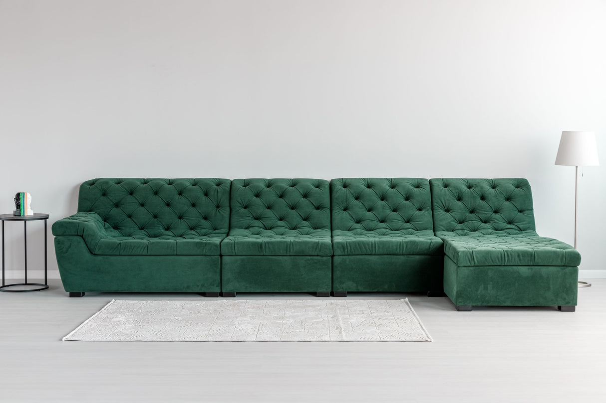 Colțar modular Versailles (ansamblu 4)