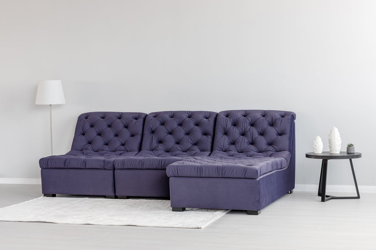 Colțar modular Versailles (ansamblu 3)