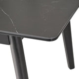 Masa extensibila OSTEN, Negru, 140/180x80x76