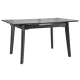 Masa extensibila OSTEN, Negru, 140/180x80x76