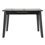Masa extensibila OSTEN, Negru, 140/180x80x76