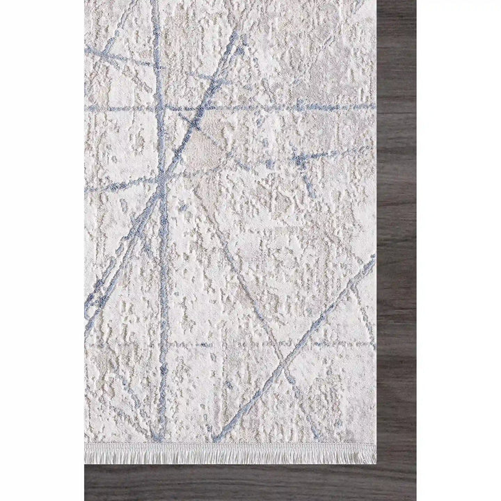 Covor ROMANTIK, 160x230, gri/albastru
