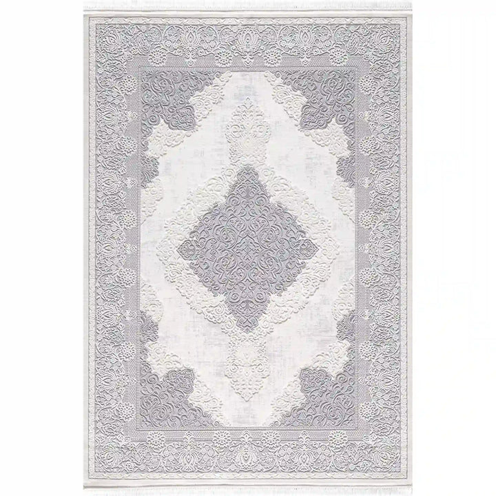 Covor VANESSA, 80x150 cm, gri/crem