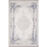 Covor DIOR, 160x230 cm, Albastru/Crem