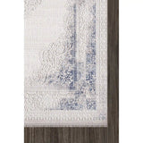 Covor DIOR, 160x230 cm, Albastru/Crem