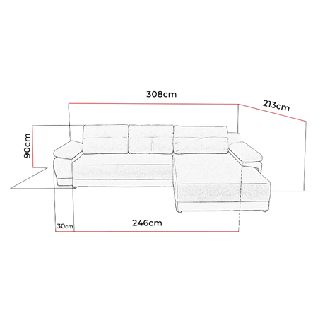 Coltar extensibil Everest - Total Mobila