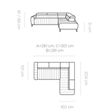 Coltar extensibil Gandi 140