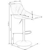Scaun de bar H101 - Total Mobila