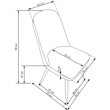 Scaun K214 - Total Mobila