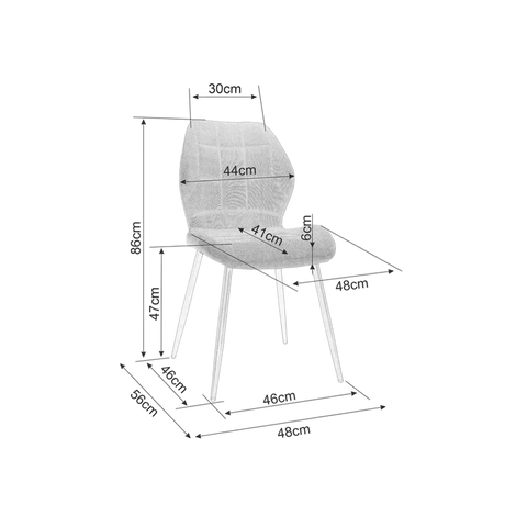 Scaun Rick - Total Mobila